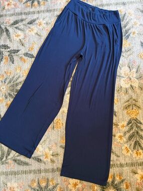 Cozy Earth ribbed relaxed fit bamboo blend pajama lounge pants XL